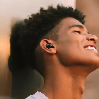 DIZO by realme TechLife GoPods D with Enviornment Noise Cancellation (ENC) Bluetooth Headset (Black, True Wireless) DIZO by realme TechLife GoPods D with Enviornment Noise Cancellation (ENC) Bluetooth Headset (Black, True Wireless)
